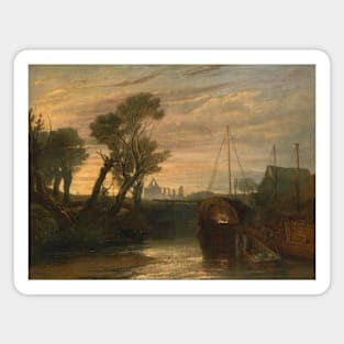 Newark Abbey by J.M.W. Turner Magnet